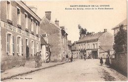 Dépt 61 - SAINT-GERMAIN-DE-LA-COUDRE - Entrée Du Bourg, Route De La Ferté-Bernard - Hôtel Du Bon Laboureur, Maison GODET - Sonstige & Ohne Zuordnung