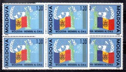 Bloques De Cuatro De Moldavia N ºYvert 27/28 ** OFERTA (OFFER) Valor Catálogo 10.00€ - Moldavie