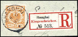 Briefst. Deutsche Auslandspost China, Vorläufer - Other & Unclassified