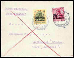 Beleg Deutsche Auslandspost Marokko - Other & Unclassified