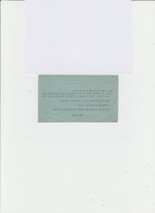Carte Pneumatique. Entier Postal Chaplain 50 C. Noir. CAD Bleu Paris. (701) - Pneumatiques