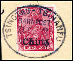 Briefst. Deutsche Auslandspost China - Sonstige & Ohne Zuordnung