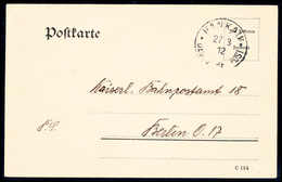 Beleg Deutsche Auslandspost China - Via Sibirien - Altri & Non Classificati