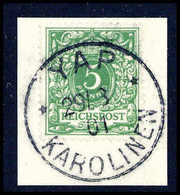 Briefst. Deutsche Kolonien Karolinen - Other & Unclassified