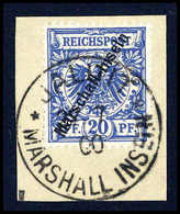 Briefst. Deutsche Kolonien Marshall Inseln - Other & Unclassified