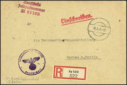 Beleg Deutsche Besetzung II. WK, Feldpostmarken - Other & Unclassified