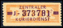 ** DDR Verwaltungspost B Zentraler Kurierdienst - Autres & Non Classés