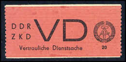 ** DDR Vertrauliche Dienstsachen - Andere & Zonder Classificatie