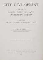 [CITY PLANNING] Patrick GEDDES - City Development. A St - Zonder Classificatie