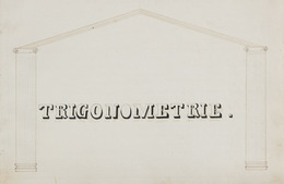 TRIGONOMÉTRIE. Cours Manuscrit. - Unclassified