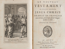 LE NOUVEAU TESTAMENT DE NOSTRE SEIGNEUR JESUS CHRIST. T - Sin Clasificación