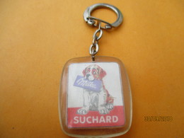 Porte-clé Publicitaire/Alimentation /Chocolat / SUCHARD Milka/ Plastique /Vers 1960-1970  POC392 - Key-rings