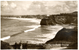 CORNWALL - NEWQUAY - VIEW FROM BAY VIEW HOUSE RP Co736 - Newquay