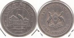 Uganda 1 Shilling 1966 KM#5 - Used - Oeganda