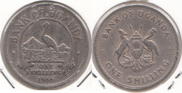 Uganda 1 Shilling 1966 KM#5 - Used - Uganda