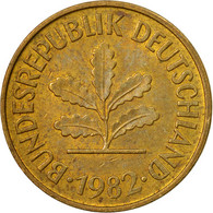 Monnaie, République Fédérale Allemande, 5 Pfennig, 1982, Munich, TTB, Brass - 5 Pfennig