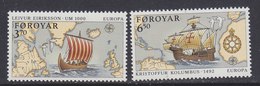 Europa Cept 1992 Faroe Islands  2v ** Mnh (40851K) - 1992