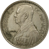 Monnaie, Monaco, Louis II, 20 Francs, Vingt, 1947, Poissy, TTB, Copper-nickel - 1922-1949 Louis II