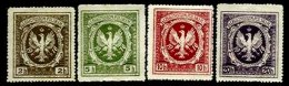 POLAND, Military Stamps, (*) MNG, F/VF - Fiscales