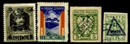 POLAND, Military Stamps, (*) MNG, F/VF - Fiscales