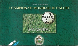 SAN MARINO, 1998, Booklet 5, Football FRANCE 98 - Carnets