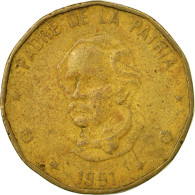 Monnaie, Dominican Republic, Peso, 1991, TB, Laiton, KM:80.1 - Dominicaine