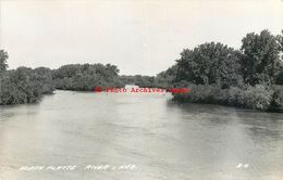 281845-Nebraska, North Platte River, RPPC, Scenic View, LL Cook Photo No B-4 - North Platte