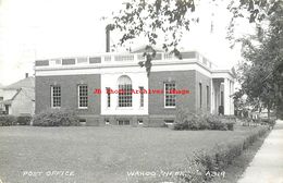 281873-Nebraska, Wahoo, RPPC, Post Office Building, 1949 PM, LL Cook Photo No A319 - Sonstige & Ohne Zuordnung