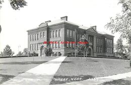 281895-Nebraska, Wayne, RPPC, High School Building, LL Cook Photo No A237 - Sonstige & Ohne Zuordnung