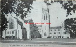 281931-Nebraska, Beatrice, Centenary Methodist Episcopal Church, 1938 PM, Hested Stores By Eagle Post Card Co - Sonstige & Ohne Zuordnung