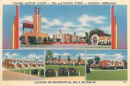 282041-Nebraska, Omaha, Tower Motor Court, Tichnor Brothers No 77794 - Omaha