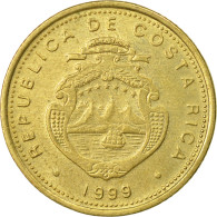 Monnaie, Costa Rica, 10 Colones, 1999, TTB, Laiton, KM:228a.1 - Costa Rica