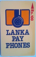 Sri Lanka 16SRLA  Lanka Pay Phones Rs 100 - Sri Lanka (Ceylon)