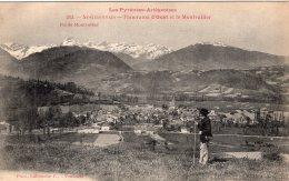 723 - Cpa 09  St Gironnais, Panorama D'Oust - Oust