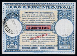 ARGENTINE  Coupon Réponse International / International Reply Coupon - Entiers Postaux