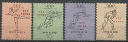 STT VUJA 1952-OLY HELSINKY, 1 X 4v, MNH - Yugoslavian Occ.: Trieste