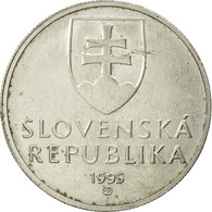 Monnaie, Slovaquie, 5 Koruna, 1995, TTB, Nickel Plated Steel, KM:14 - Eslovaquia