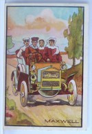 CHROMO Systeme COLLECTOR N° 32 ANTIQUE VOITURE  MAXWELL DOS EXPLICATION IMAGE 3D BOWMAN GUM B.G.H.L.I. 1953 U.S.A. - Autos