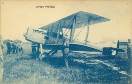 Avion - Avion Potez Et Son Pilote - 1919-1938: Entre Guerres