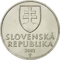 Monnaie, Slovaquie, 2 Koruna, 2002, TTB, Nickel Plated Steel, KM:13 - Slowakije