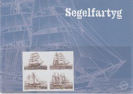 Sweden 2008 Sailing Ships 4v Proof ** Mnh (on Souvenir Card) (F7540) - Unused Stamps