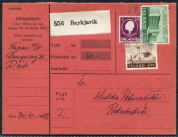 1962 Iceland Pacelcard Reykjavik - Covers & Documents