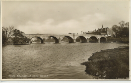 RADNORSHIRE -  BUILTH WELLS - TOWN BRIDGE RP   Pow17 - Radnorshire