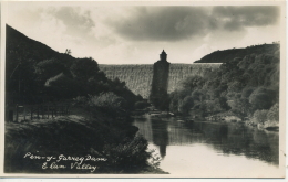 RADNORSHIRE -  RHAYADER - ELAN VALLEY - PEN-Y-GARREG DAM RP  Pow4 - Radnorshire