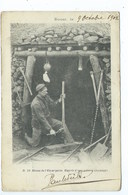 DOUAI Mine Mineur Mines De L' Escarpelle Entrée D' Une Galerie 1902 - Douai