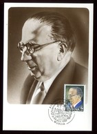 Espagne - Carte Maximum 1983 - Francisco Alonso - O 207 - Tarjetas Máxima