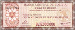 Bolivia  P-193  5000000  Bolivianos  1985  UNC - Bolivië