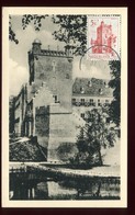 Pays Bas - Carte Maximum 1952 - Château Heerenberg - O 246 - Cartes-Maximum (CM)