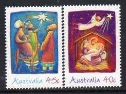 Australia 2002 Christmas Set Of 2, MNH, SG 2251/2 - Mint Stamps