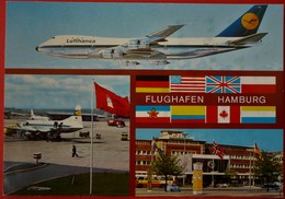 AIRPORT HAMBURG - FLUGHAFEN - Vliegvelden